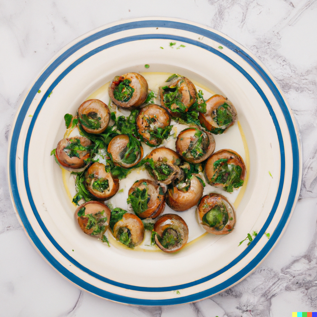 Escargot with Garlic Butter & Parsley