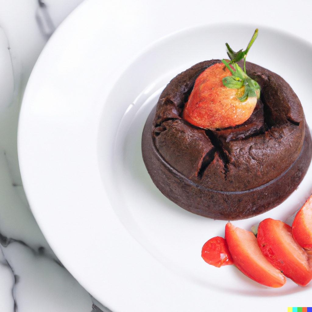 Valrhona Chocolate Molten Lava Cakes