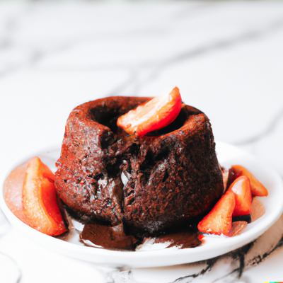 Valrhona Chocolate Molten Lava Cakes