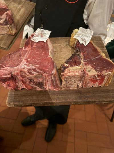 Dry-Aged USDA Prime Porterhouse Steak Bistecca alla Fiorentina