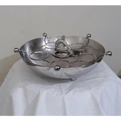 Single Bowl  Caviar Serving Set (8")