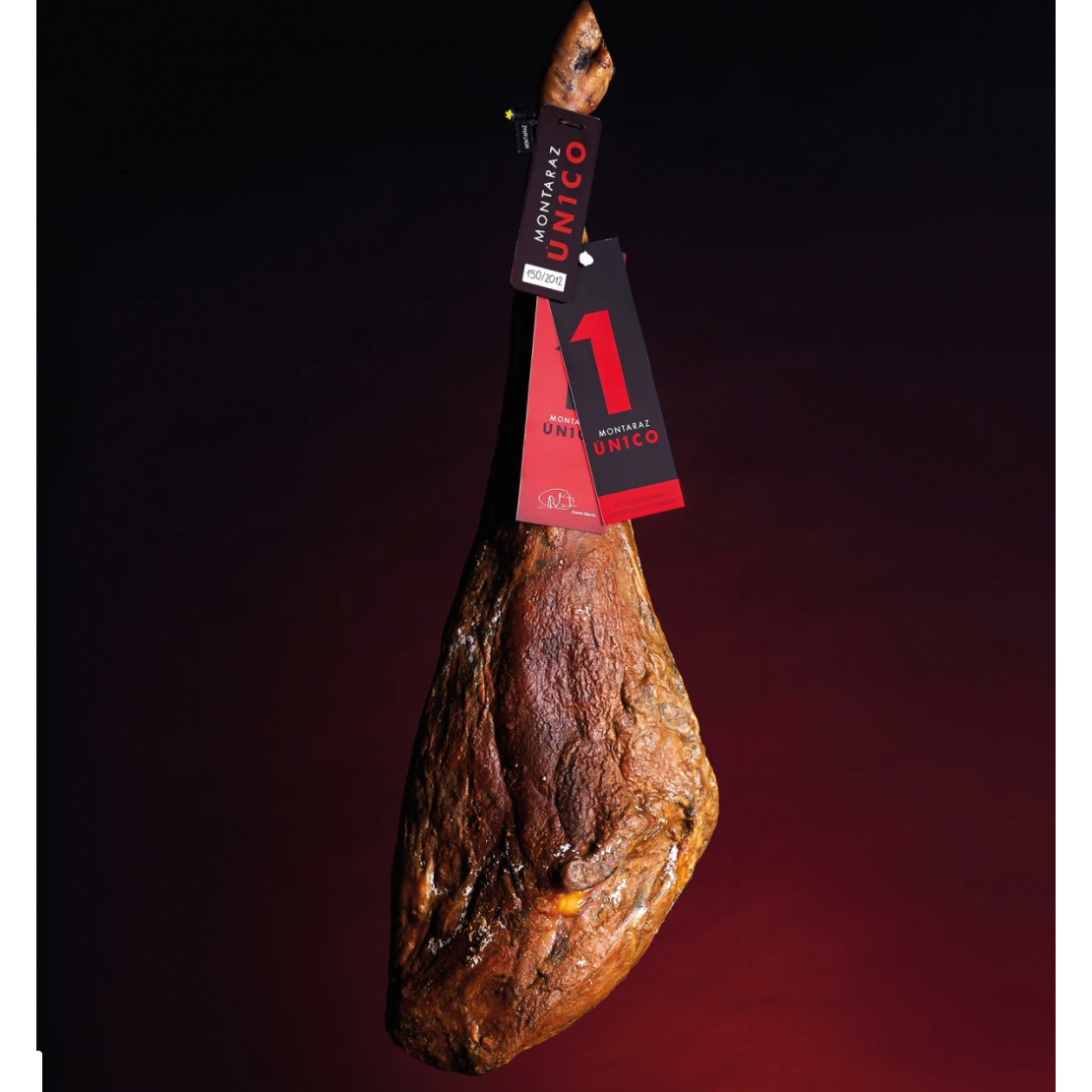 Montaraz - 100% Iberico bone in Jamon, acorn feed ,Shoulder Bellota, Pata Negra (16-18lbs.) EEUU025