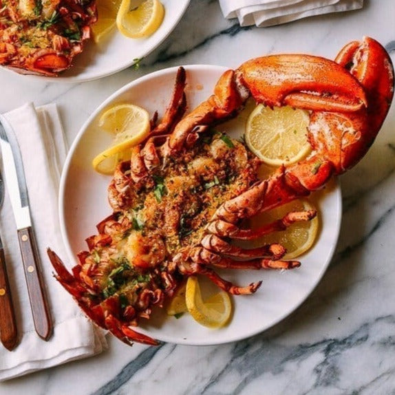 Baked Stuffed Maine Lobsters (2lbs)