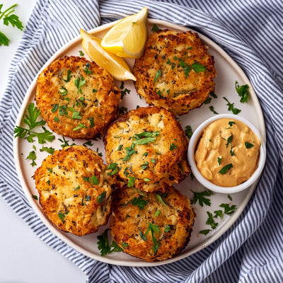 Overstuffed Dungeness Crab Cake in Ramekin - Pre-Cooked