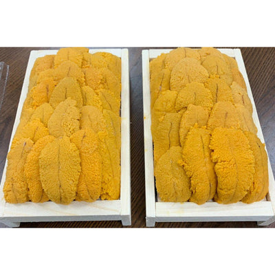 Fresh Premium Saltwater Uni - Santa Barbara Sea Urchin (From 7oz. to 14oz.)